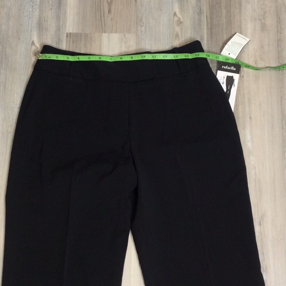 🆕NWT Rafaella Classic Higher Front Rise 2 Way Stretch Slacks/Pants 8 - Picture 5 of 14